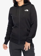 Bluzy sportowe damskie - Bluza damska rozpinana The North Face Simple Dome Full Zip Hoodie - tnf black - miniaturka - grafika 1