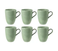 Kubki - Seltmann Beat Relief Color Glaze 350ml Zielony - miniaturka - grafika 1