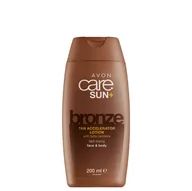 Samoopalacze - Avon Care Sun + Bronze mleczko tonujące z betakarotenem 200 ml - miniaturka - grafika 1