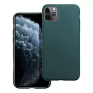 Etui i futerały do telefonów - OEM Futerał matt do iphone 11 pro max ciemnozielony - miniaturka - grafika 1