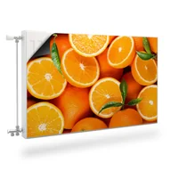Dekoracje domu - Osłona Magnetyczna Soczyste Pomarańcze Cytrusy 110cm x 60cm - miniaturka - grafika 1
