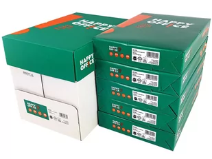 Igepa Papier do ksero i drukarki A4 Happy Office 80g 809A80S karton 5x500 sztuk 5x809A80S - Papier do drukarek - miniaturka - grafika 1