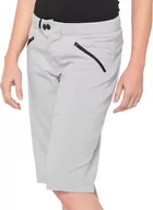 Spodenki rowerowe - 100% Szorty damskie 100% RIDECAMP Womens Shorts grey roz. M (NEW 2021) - miniaturka - grafika 1
