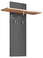 Meble do przedpokoju - Wieszak z półka Pavo dąb artisan/szary - miniaturka - grafika 1