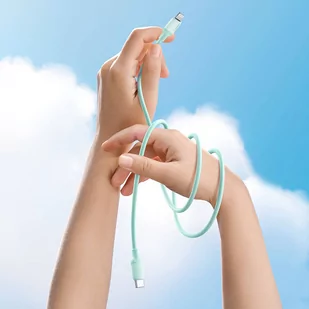 Ugreen kabel do szybkiego ładowania USB Typ C - Lightning (certyfikat MFI) chip C94 Power Delivery 1m zielony (US387 20308) - Kable USB - miniaturka - grafika 2