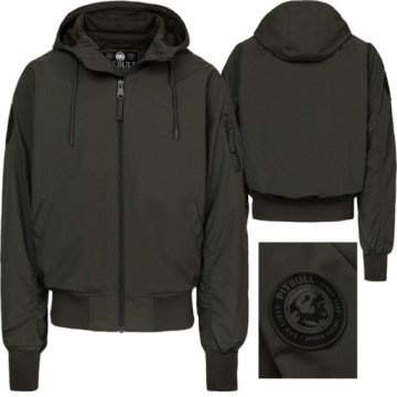 Pit Bull kurtka Hooper bomberka wiatrówka olive od Ari roz L