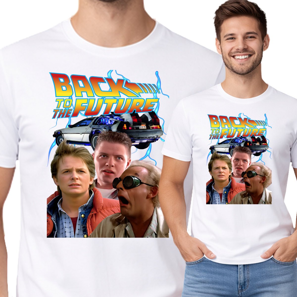 Koszulka Powrót Do Przyszłości T-shirt Filmowy Prezent S P408 L