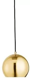 Frandsen - Ball Lampa Wisząca Ø18 Solid Glossy Brass Frandsen - Lampy sufitowe - miniaturka - grafika 1
