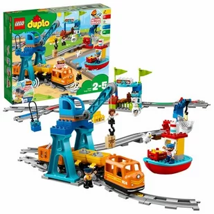 LEGO Duplo Pociąg towarowy 10875 - Klocki - miniaturka - grafika 1