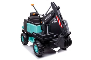Koparka Na Akumulator Volvo DK-VE888  Niebieska - Pojazdy elektryczne dla dzieci - miniaturka - grafika 7