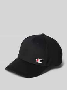 Czapka z daszkiem z wyhaftowanym logo - Czapki męskie - miniaturka - grafika 1