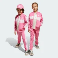 Odzież sportowa dziecięca - Dres Seasonal Essentials Tiberio 3-Stripes Tricot Kids - miniaturka - grafika 1