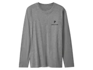 Piżamy męskie - Pierre Cardin Piżama męska z bawełną (Szary/ czarny, M) - miniaturka - grafika 1