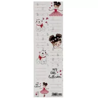 Szkolne artykuły papiernicze - Naklejki Na Zeszyt Balerina Starpak 494336 - miniaturka - grafika 1