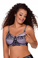 Biustonosze ciążowe - AVA Biustonosz do karmienia AV 2009 75F BLACK - miniaturka - grafika 1