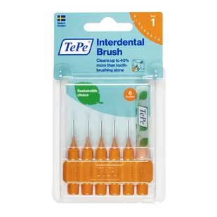 TePe Munhygienprodukter AB Original 0.45 mm, pomarańczowa, 6 szt. - Produkty na nieświeży oddech - miniaturka - grafika 1