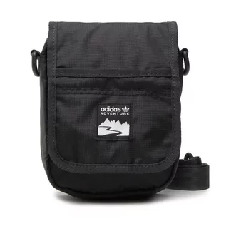 Torby męskie - Saszetka adidas - Flap Bag HE9712 Black - grafika 1