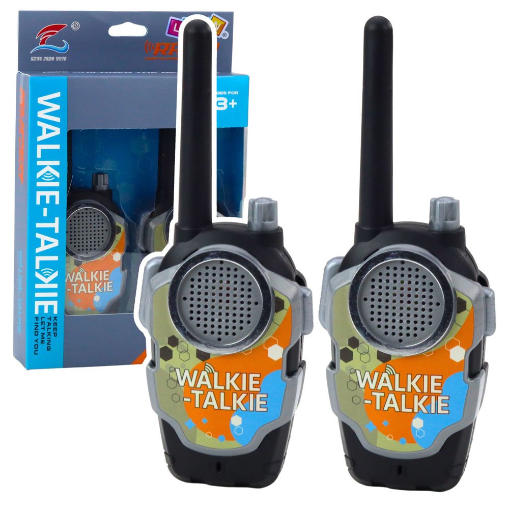 Zestaw Walkie Talkie Krótkofalówki Dla Dzieci Zasięg Do 1000M
