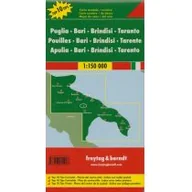 Atlasy i mapy - Apulien Brindisi mapa 1:150 000 - Freytag & Berndt - miniaturka - grafika 1