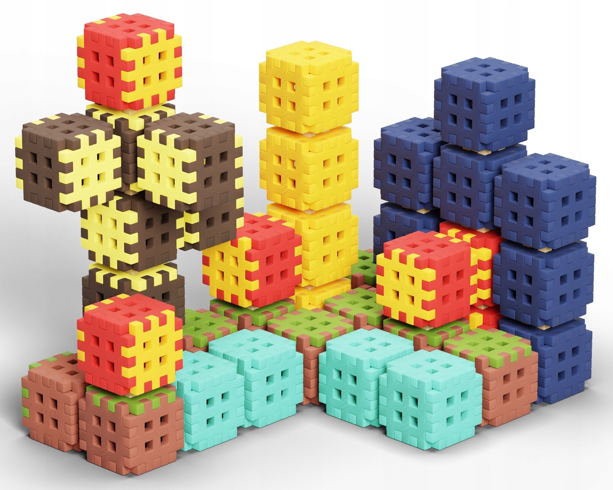 Marioinex Klocki waffle mini Blocks 302el 08211