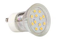 Żarówki LED - Żarówka Reflektorek Led Gwint GU11 Halogenek 3W 3000K Biała Ciepła - miniaturka - grafika 1