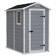 Altany ogrodowe - Keter Domek narzędziowy Manor, szary, 130x192x198 cm - miniaturka - grafika 1