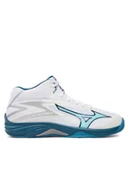 Buty sportowe męskie - Mizuno Buty Thunder Blade Z Mid V1GA2375 Biały - miniaturka - grafika 1