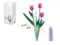 Klocki - Klocki, kwiaty, 207 elementów, tulipan - miniaturka - grafika 1