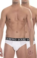 Majtki męskie - Slipy męskie ICE1USP01B-Brief 2-pack, Kolor biały, Rozmiar M, ICEBERG - Intymna - miniaturka - grafika 1
