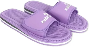 Piankowe klapki Kubota - Rzep Rozmiar 39 Fioletowe - Klapki i japonki damskie - miniaturka - grafika 1