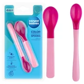 Sztućce dla dzieci - Canpol Babies Zestaw Magicznych Łyżeczek Do Karmienia 2 szt. - miniaturka - grafika 1