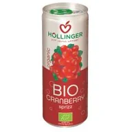Soki i napoje niegazowane - Bio HÖLLINGER NAPÓJ ŻURAWINOWY 250 ml (PUSZKA) - HOLINGER - miniaturka - grafika 1
