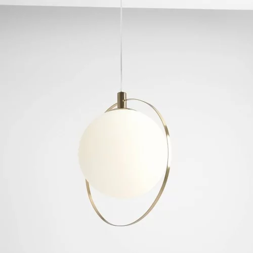 Aldex Aura D30 lampa wisząca 1-punktowa złota 1049G30