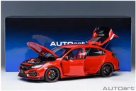 Samochody i pojazdy dla dzieci - Autoart Honda Civic Type R (Fk8) 2021 Flame Red 1:18 73223 - miniaturka - grafika 1