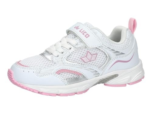 Lico Lanton VS sneakersy chłopięce, uniseks, białe/różowe, rozmiar 26 EU