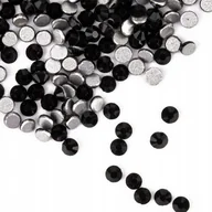 Ozdoby do paznokci - Swarovski, Cyrkonie Ss5 Jet, Czarne, 1,8mm, 100szt - miniaturka - grafika 1