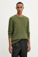 Swetry męskie - Calvin Klein sweter męski kolor zielony lekki LV04LB327G - miniaturka - grafika 1