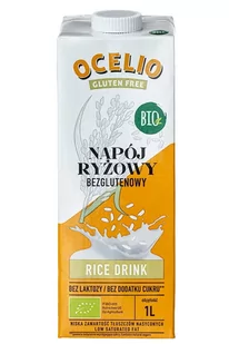 Ocelio Bezglutenowy napój ryżowy 1 l Bio - Napoje roślinne - miniaturka - grafika 1