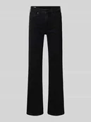 Spodnie damskie - Jeansy z poszerzaną nogawką z mieszanki bawełny model ‘WILLA’ - miniaturka - grafika 1