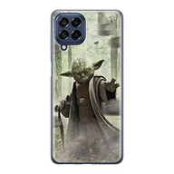 Etui i futerały do telefonów - ERT GROUP etui na telefon Samsung M53 5G, case oryginalny i oficjalnie licencjonowany przez Star Wars, wzór Yoda 002, optymalnie dopasowane, plecki z TPU - miniaturka - grafika 1