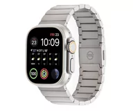 Akcesoria do smartwatchy - Mobile Origin Titanium Band do Apple Watch 49/45/44/42mm silver - miniaturka - grafika 1