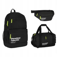 Plecaki - Plecak młodzieżowy w zestawie z torbą i saszetką Exploration Starpak 561902 - miniaturka - grafika 1