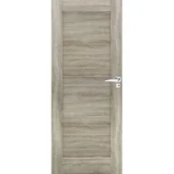 Drzwi wewnętrzne - Skrzydło drzwiowe Virgo modern sonoma pełne 80 L - miniaturka - grafika 1