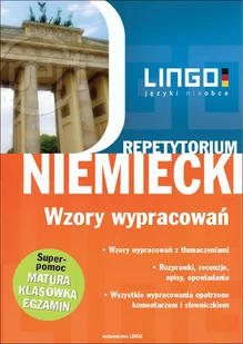 Niemiecki. Wzory wypracowań. Repetytorium - E-booki - języki obce - miniaturka - grafika 1