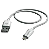 Kable USB - Hama Kabel USB Lightning 1m Biały 001382220000 - miniaturka - grafika 1