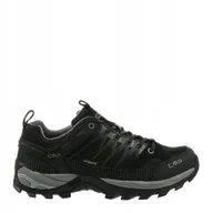 Buty trekkingowe męskie - Cmp Buty Męskie Trekkingowe Skóra Rigiel Low Czarne rozmiar 43 niskie - miniaturka - grafika 1