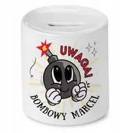 Skarbonki - Dla Ochroniarza Skarbonka na Urodziny na Prezent z Nadrukiem ze Zdjęciem + Opakowanie na prezent (wzór 02) - miniaturka - grafika 1