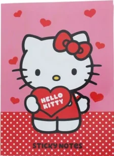 Hello Kitty Karteczki Samoprzylepne - Gadżety  do biura - miniaturka - grafika 1