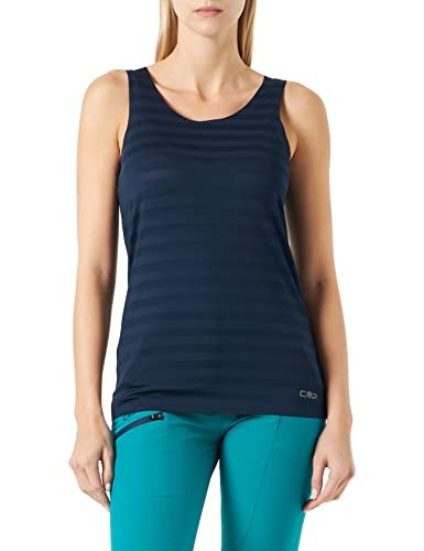 CMP F.lli Campagnolo damski tank top z wzorem w paski, niebieski, D34