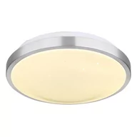 Lampy sufitowe - Globo Gregory 41763S plafon lampa sufitowa 1x18W LED 4000K aluminium/opalizowany - miniaturka - grafika 1